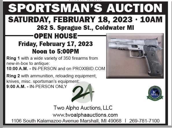 Sportsman's Auction Two Alpha Auctions, LLC